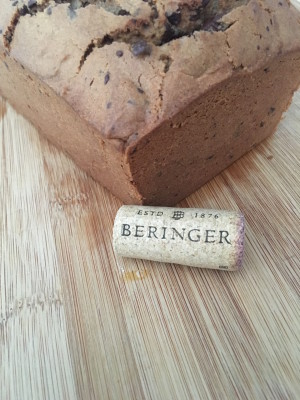 Rotweinkuchen with Beringer cork