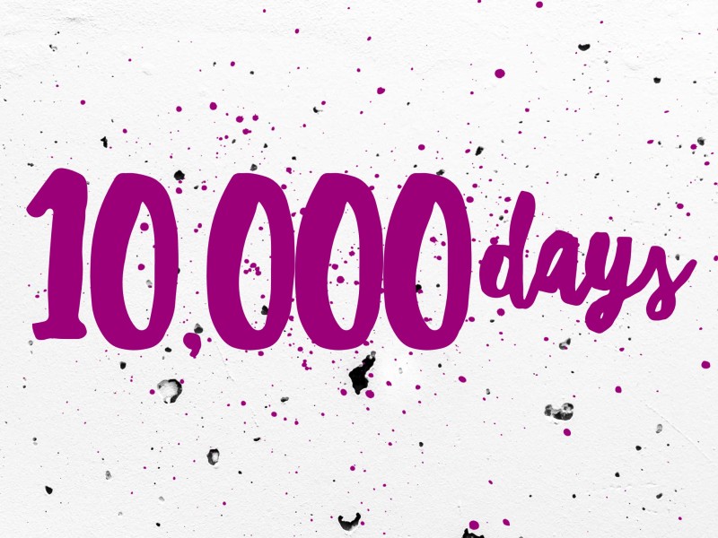 10,000 days